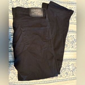 Levi’s Signature Athletic black men’s jeans